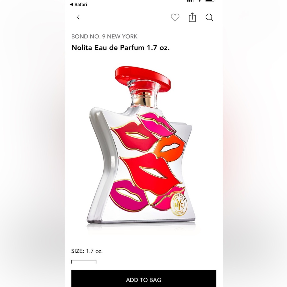 🆕 Bond No.9 New York Nolita Eau de Parfum 3.3 FL OZ!